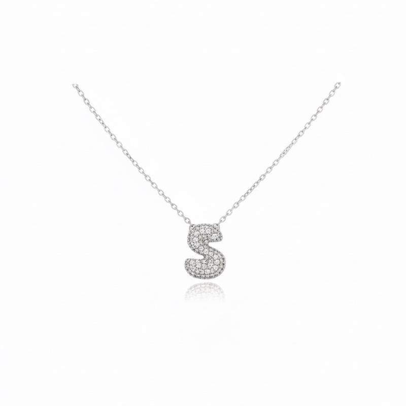 Collana Sugar Acciaio e Zirconi Design Morbido e Audace con Zirconi Purissimi per un Tocco di Dolcezza e Carattere