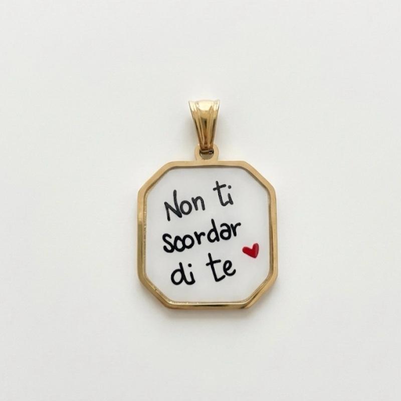 Charms in Acciaio Inox - Simboli di Te Eleganti e Unici per Braccialetti e Collane