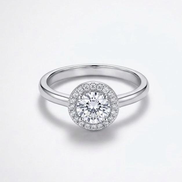 Anello Bagliore Argento 925 regolabile con Dettagli Brillanti e Design Elegante per Occasioni Speciali