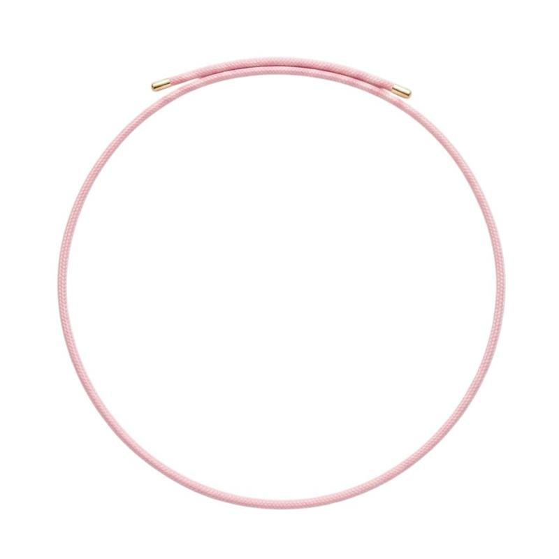 Collana Magnetica "Infinity Loop"  Intramontabile Chiusura Istantanea Regolabile al 100% Multi-look Eleganti Terminali Dorati per Charm Interchangeable