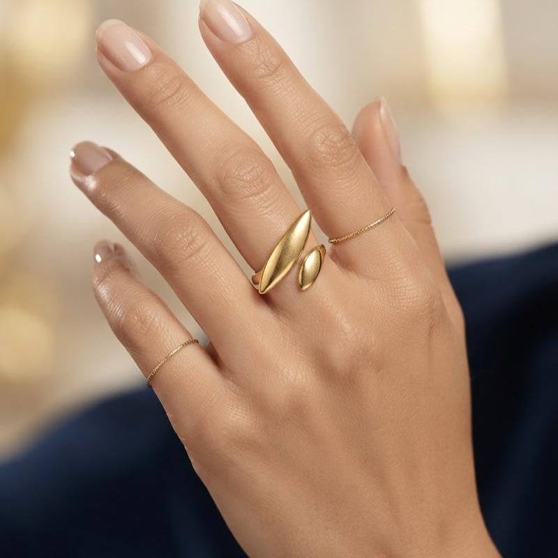 Anello Armonia in acciaio