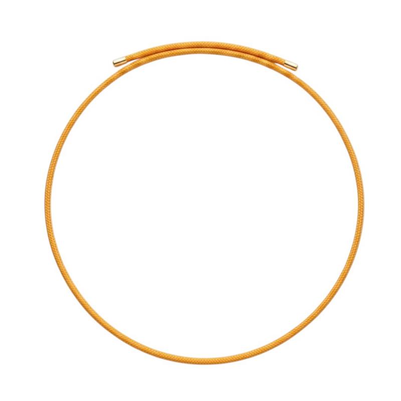 Collana Magnetica "Infinity Loop"  Intramontabile Chiusura Istantanea Regolabile al 100% Multi-look Eleganti Terminali Dorati per Charm Interchangeable