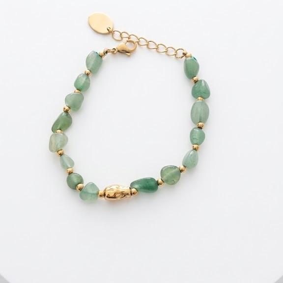 Bracciale Petra in pietre naturali e acciaio
