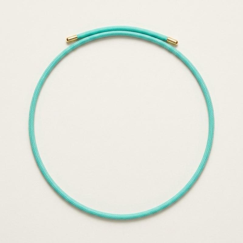 Collana Magnetica "Infinity Loop"  Intramontabile Chiusura Istantanea Regolabile al 100% Multi-look Eleganti Terminali Dorati per Charm Interchangeable
