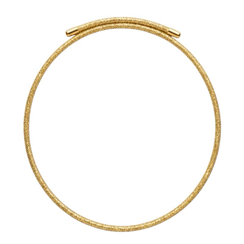 Collana Magnetica "Infinity Loop"  Intramontabile Chiusura Istantanea Regolabile al 100% Multi-look Eleganti Terminali Dorati per Charm Interchangeable