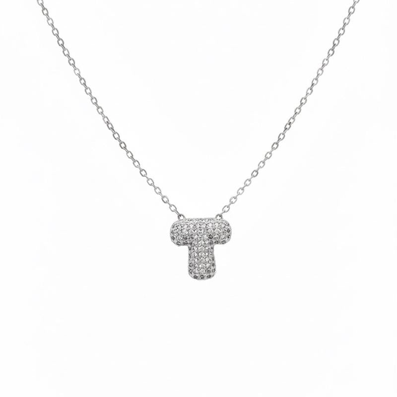 Collana Sugar Acciaio e Zirconi Design Morbido e Audace con Zirconi Purissimi per un Tocco di Dolcezza e Carattere