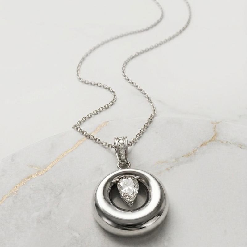Collana Sospiro – Acciaio 316L (Gold & Silver)