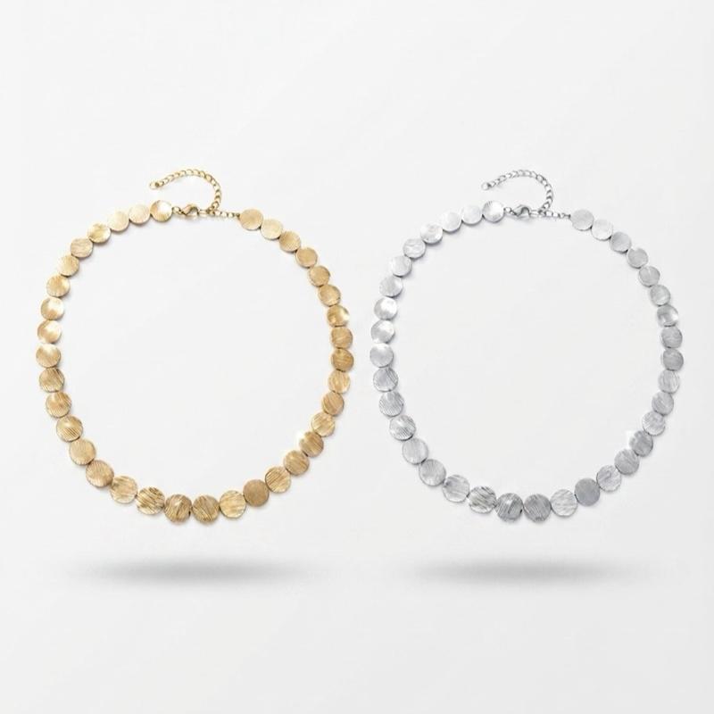 Collana Soleil in acciaio inossidabile