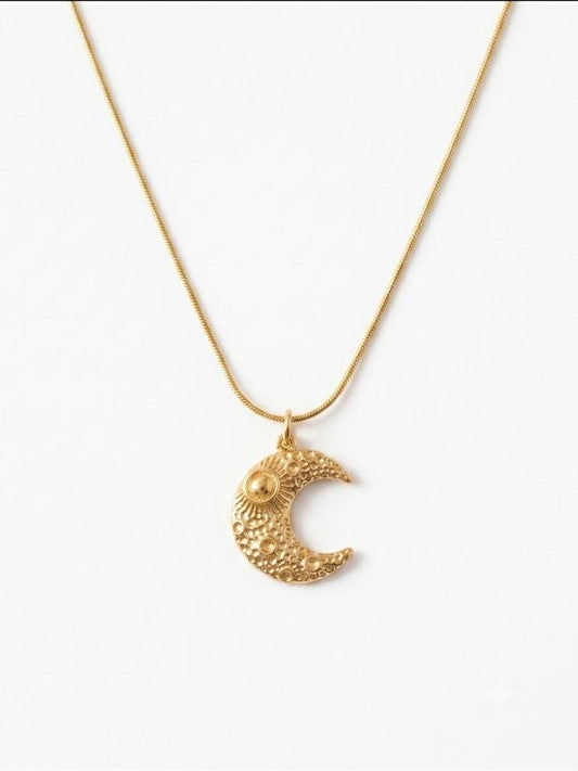 Collana Moon in acciaio