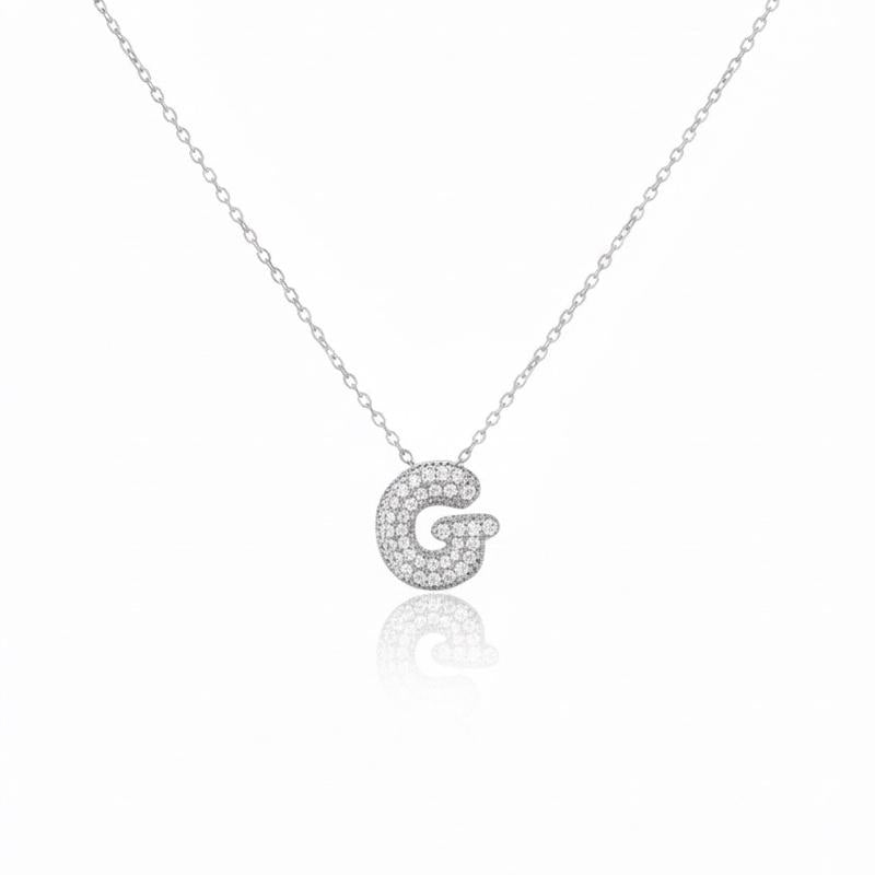 Collana Sugar Acciaio e Zirconi Design Morbido e Audace con Zirconi Purissimi per un Tocco di Dolcezza e Carattere