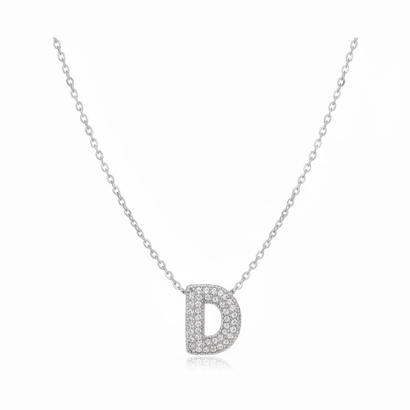 Collana Sugar Acciaio e Zirconi Design Morbido e Audace con Zirconi Purissimi per un Tocco di Dolcezza e Carattere