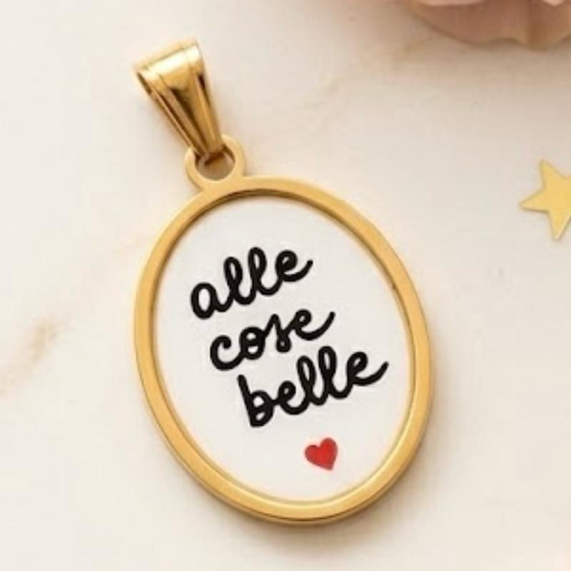Charms in Acciaio Inox - Simboli di Te Eleganti e Unici per Braccialetti e Collane