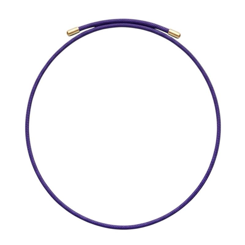 Collana Magnetica "Infinity Loop"  Intramontabile Chiusura Istantanea Regolabile al 100% Multi-look Eleganti Terminali Dorati per Charm Interchangeable