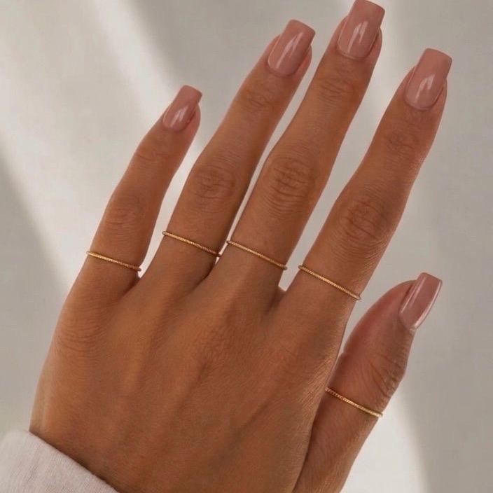 Set di Fedine Martellate Regolabili in Acciaio Inossidabile per Accessori di Moda Eleganti e Duraturi