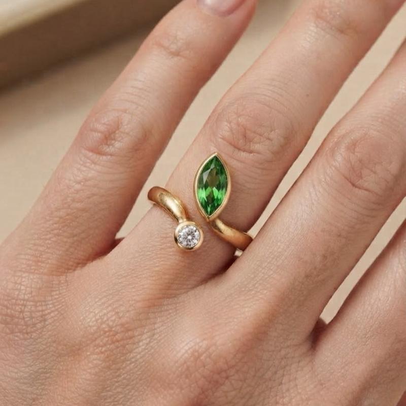 Anello Fogliolina