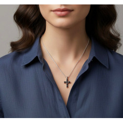 CL037 Collana ANIMA NERA